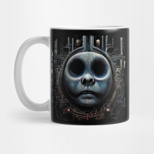 HR Giger - Thomas the Tank Engine by Mikaeus